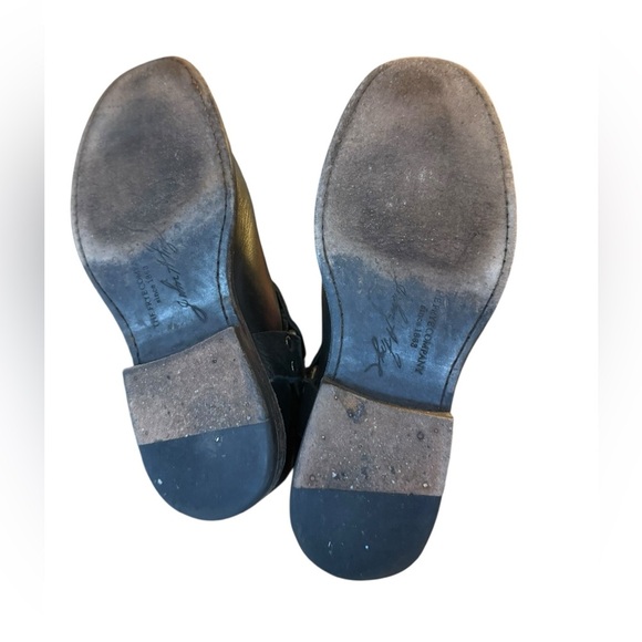 Frye Phillip Black Leather Harness Riding Boots - Picture 7 of 9